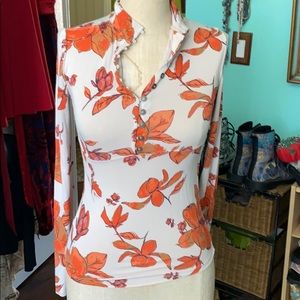 Long sleeve autumn printed t shirt